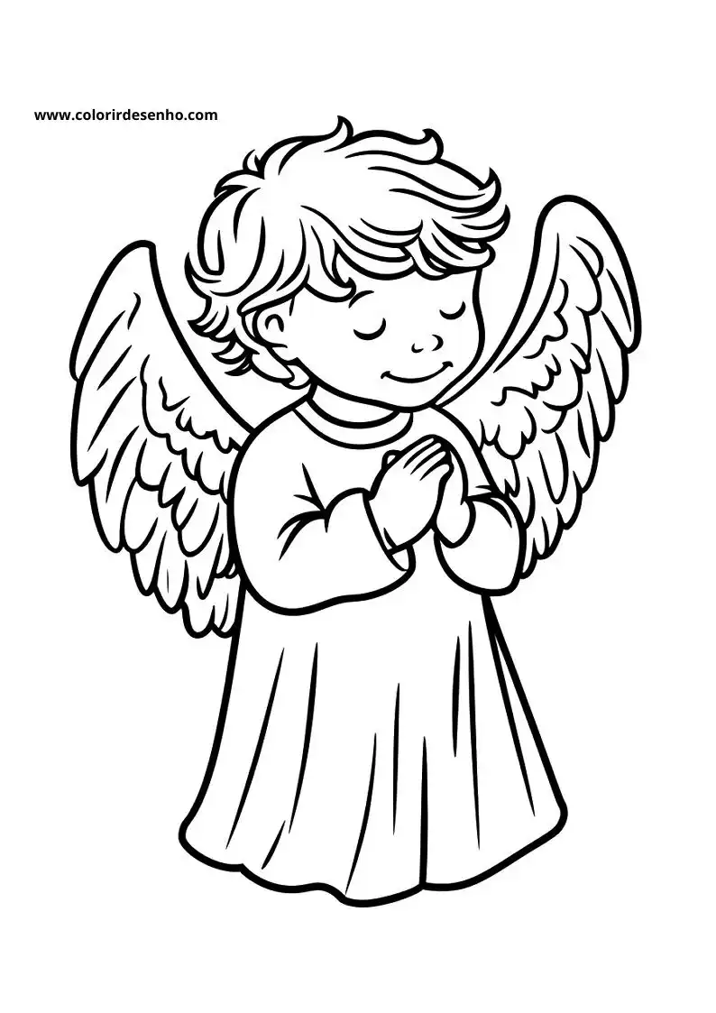 Angel Coloring Pages 79