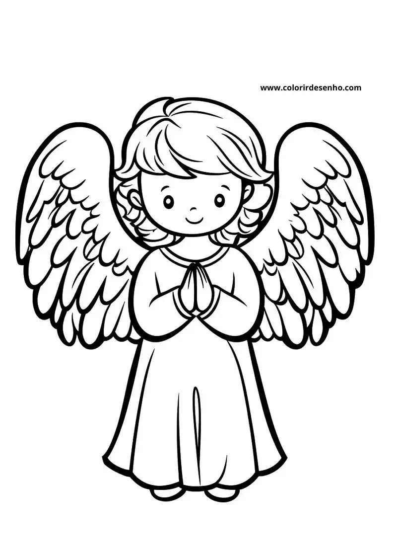 Angel Coloring Pages 84