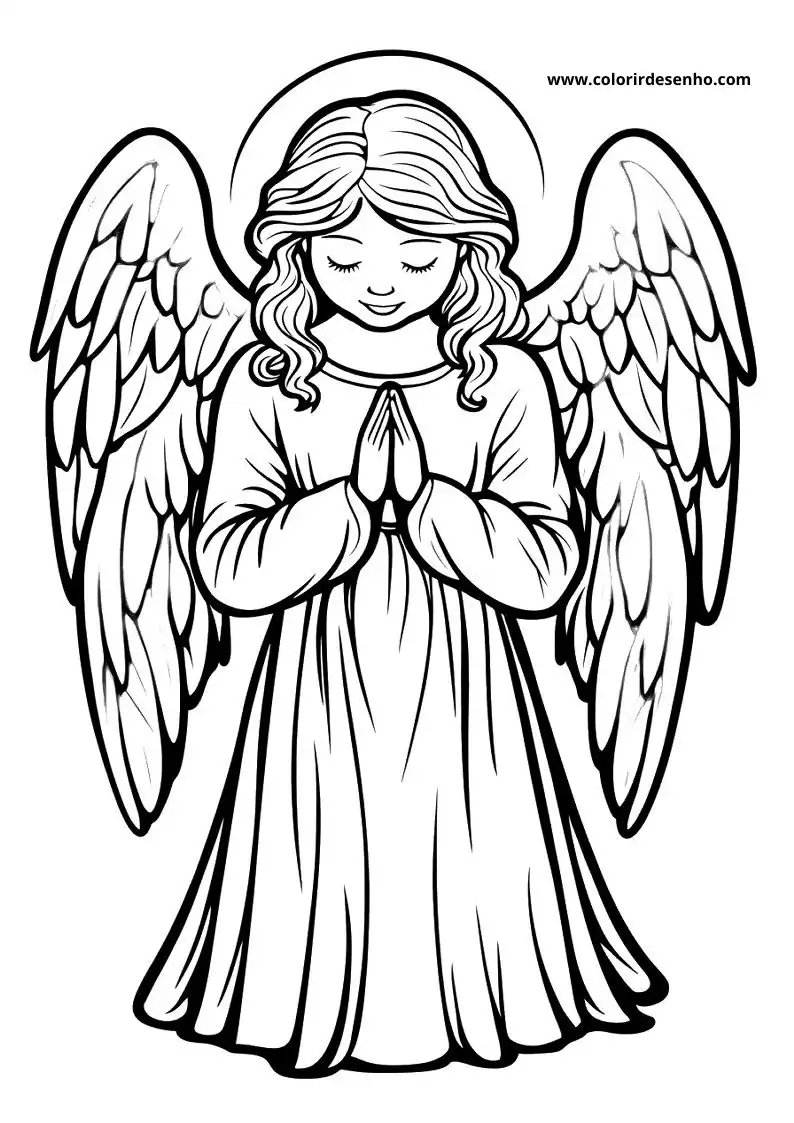 Angel Coloring Pages 85