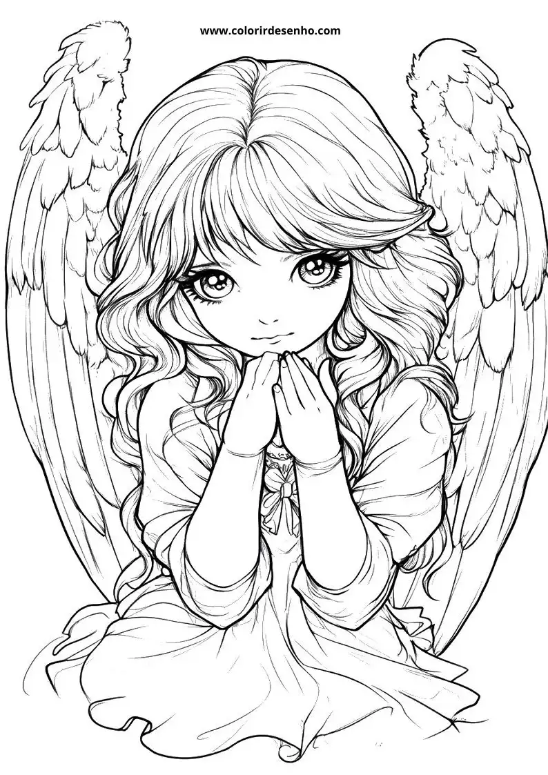 Angel Coloring Pages 98