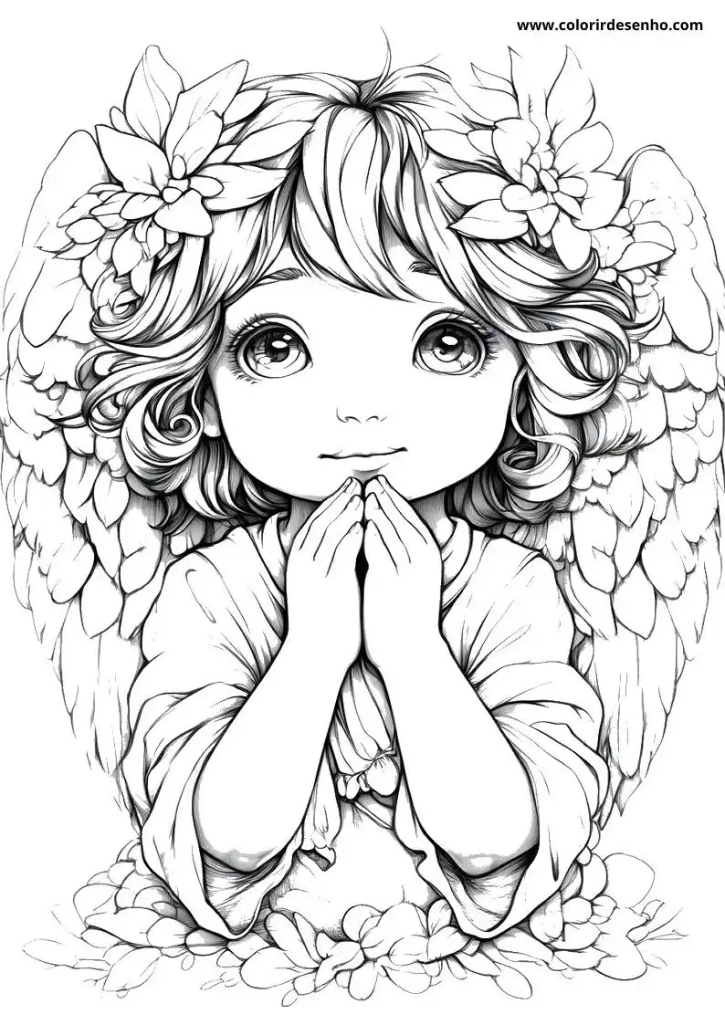 Angel to Color 166