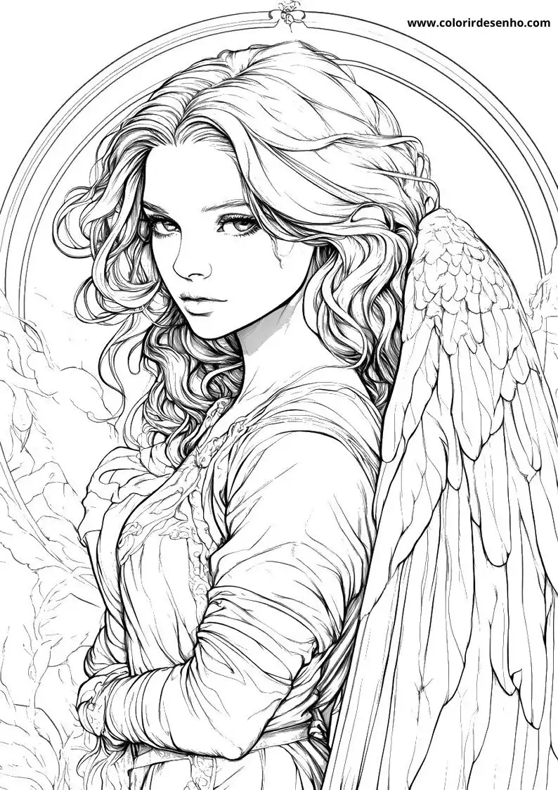 Angel to Color 203