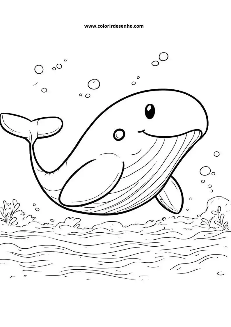 Whale to Color 28