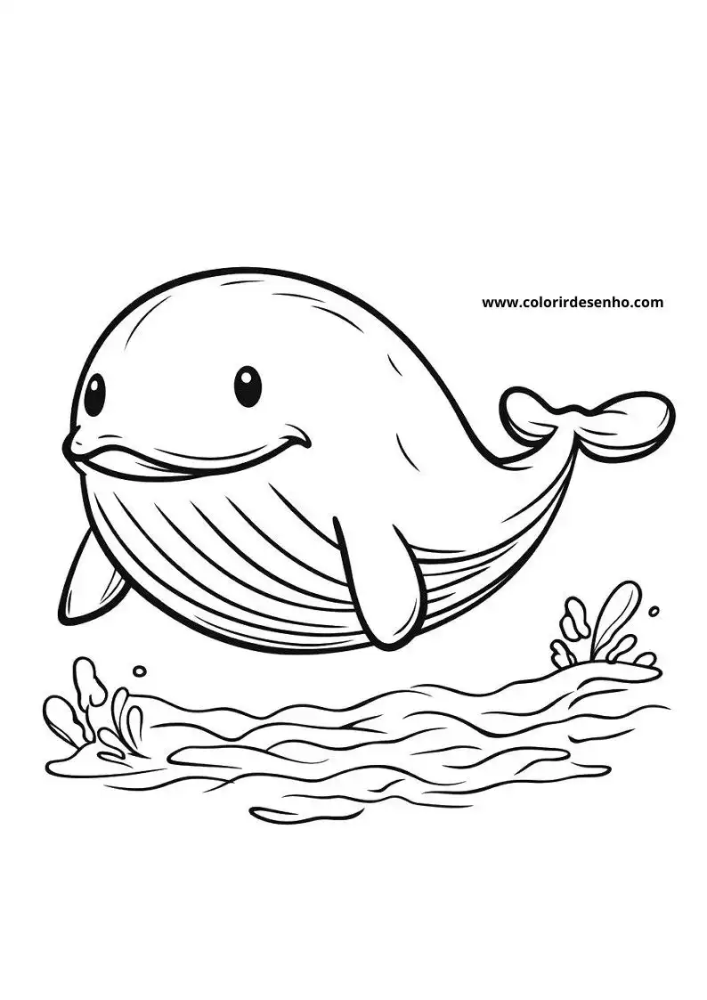 Whale to Color 5