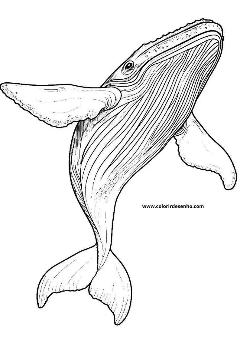 Whale Coloring Pages 39