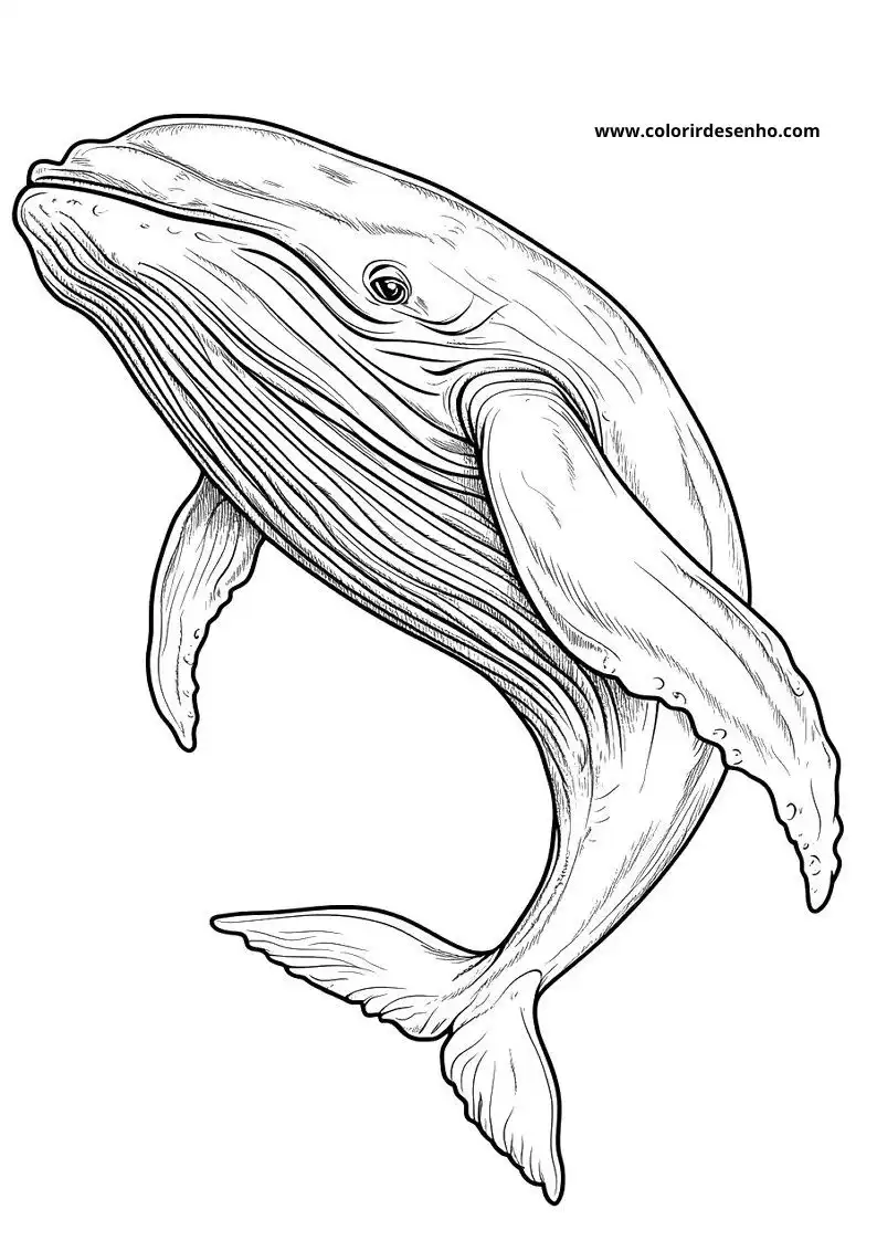 Whale Coloring Pages 49