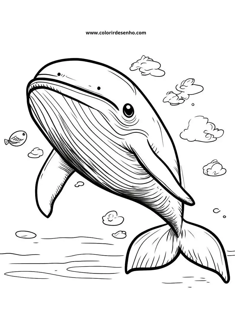 Whale Coloring Pages 56