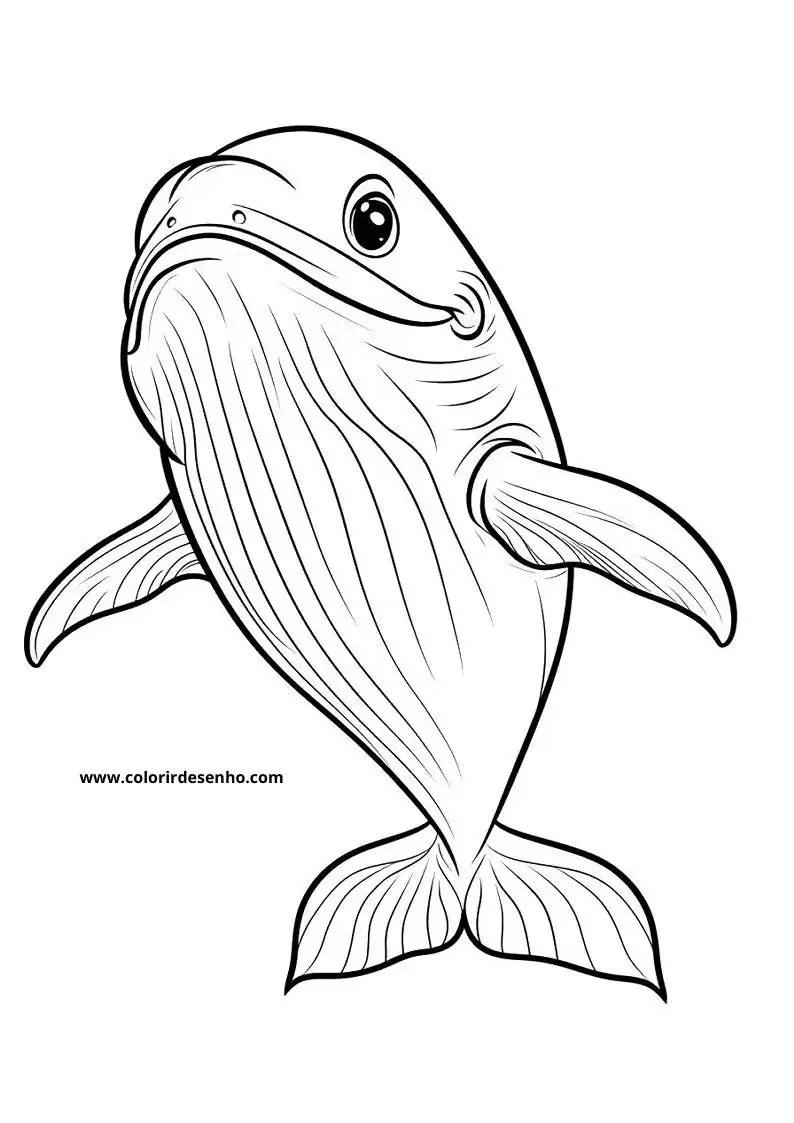 Whale Coloring Pages 74