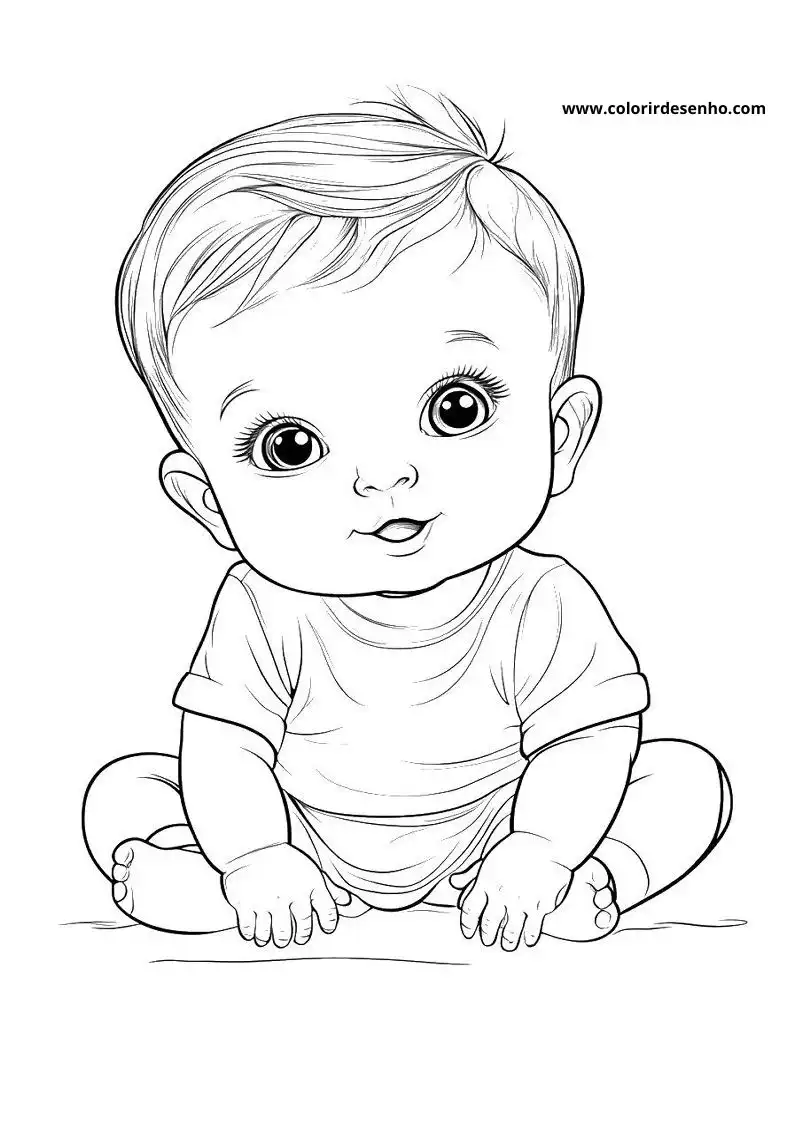 Baby Coloring Pages 101