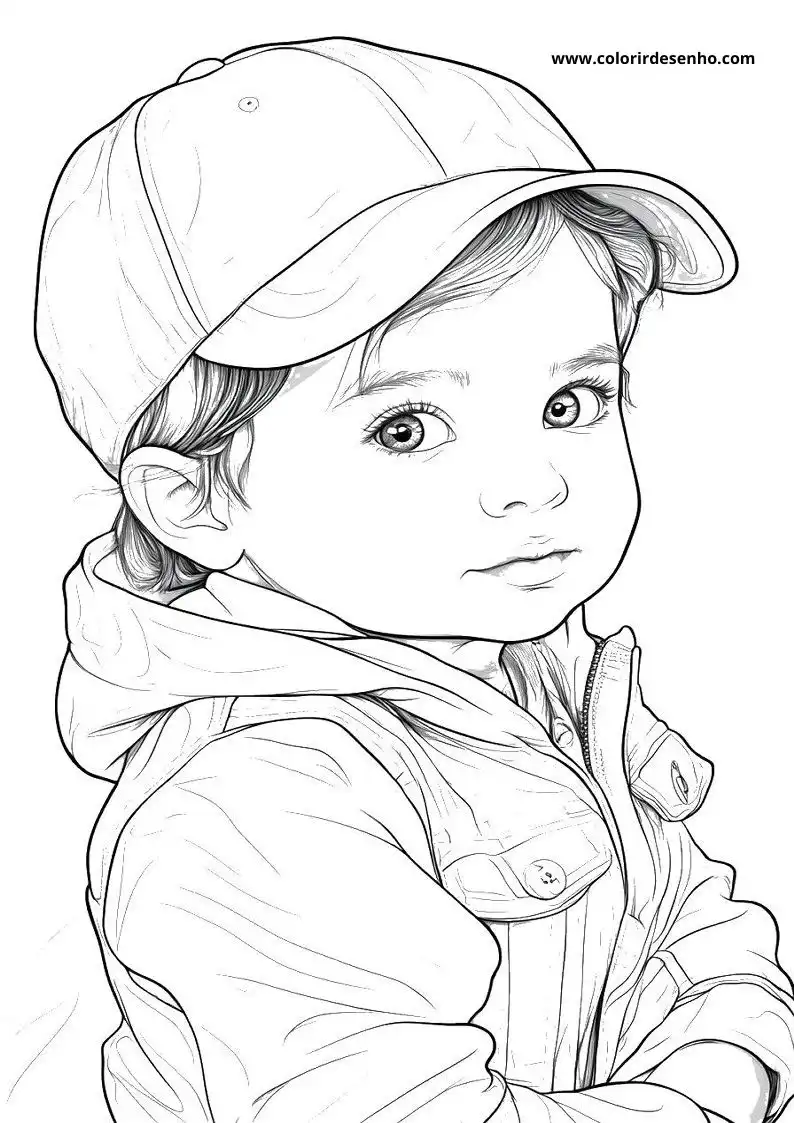 Baby Coloring Pages 102