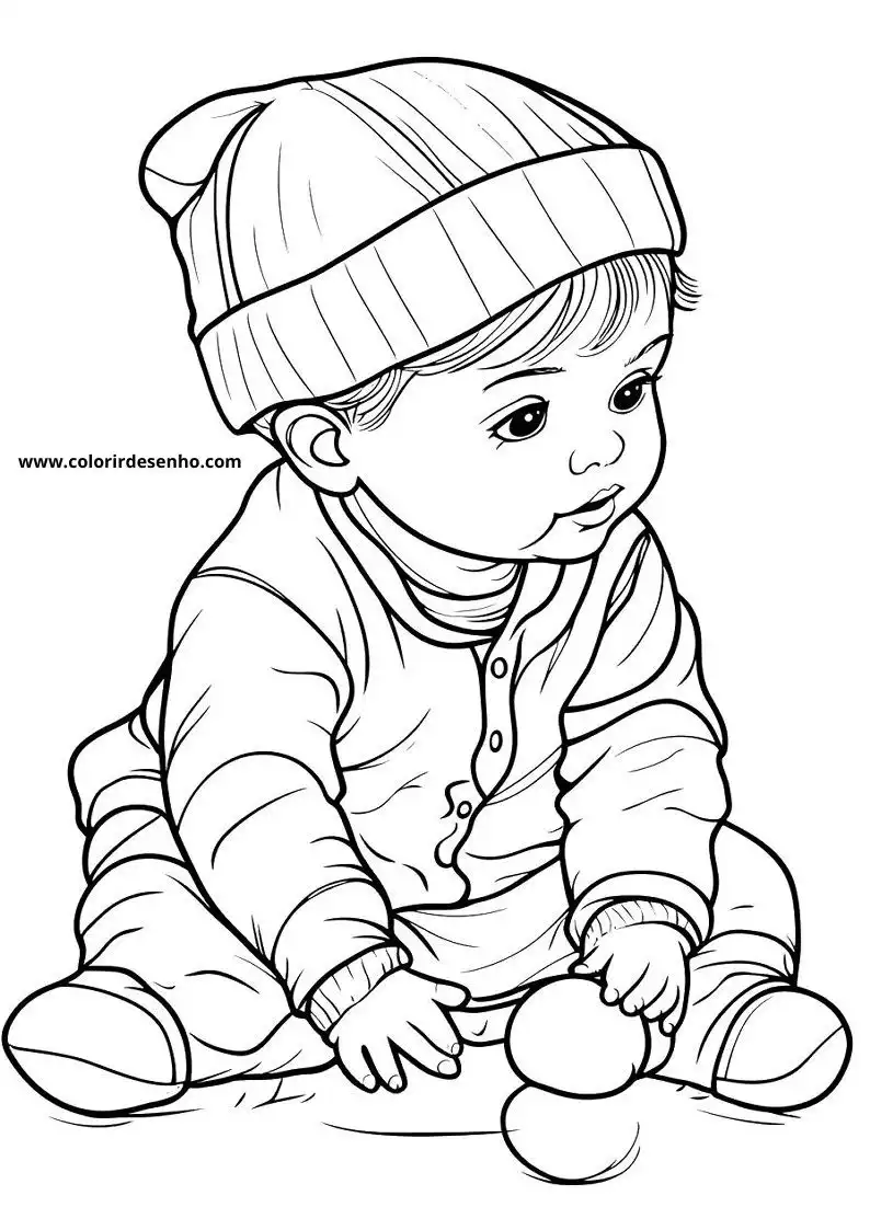 Baby Coloring Pages 104