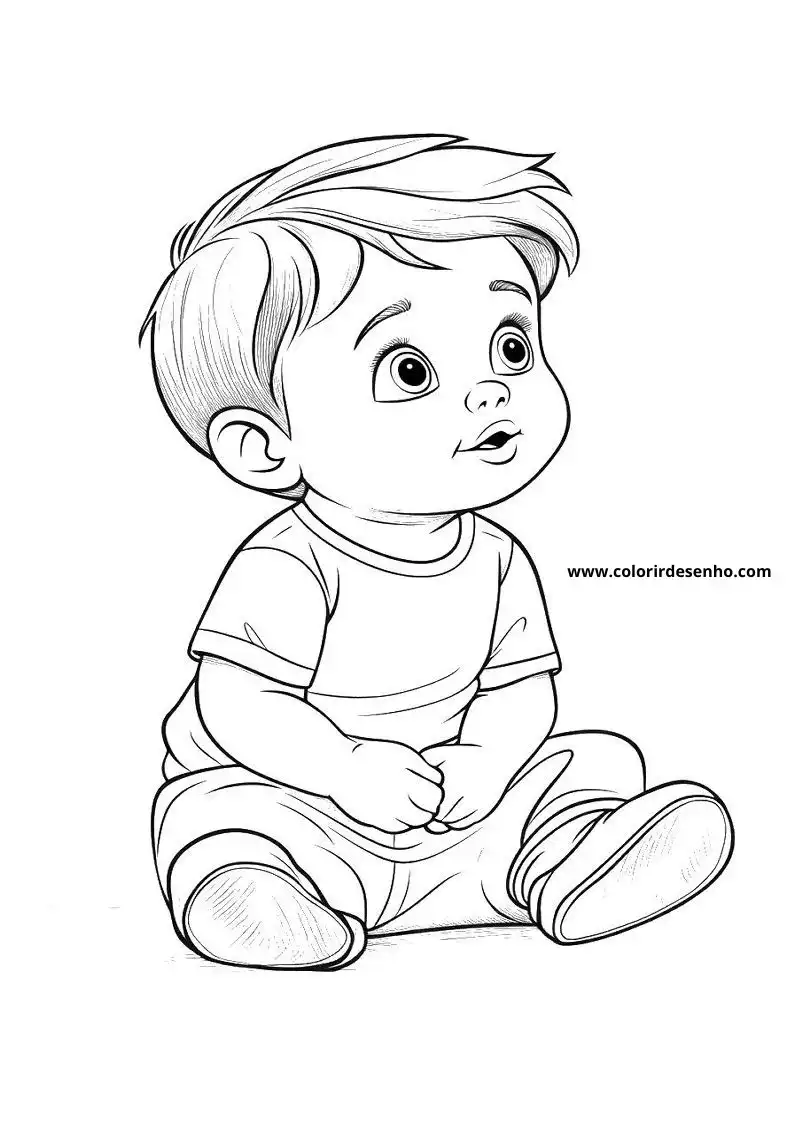 Baby Coloring Pages 109