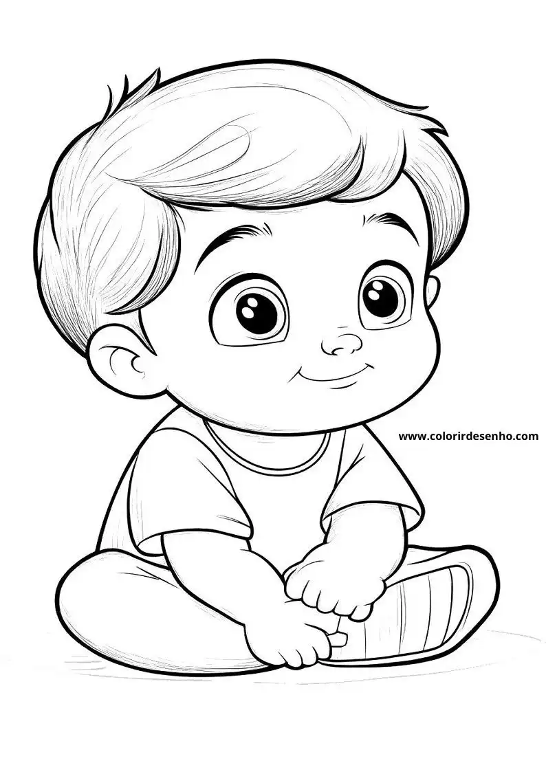 Baby Coloring Pages 111