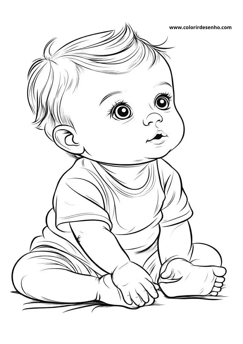 Baby Coloring Pages 117