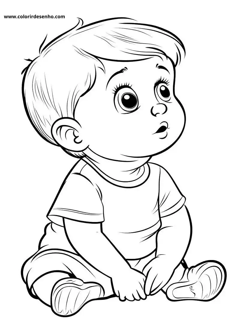 Baby Coloring Pages 128