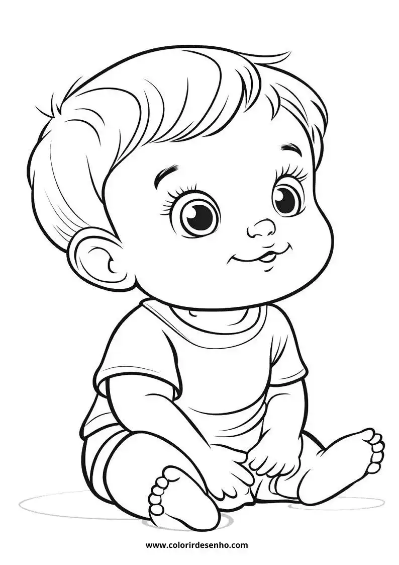 Baby Coloring Pages 130