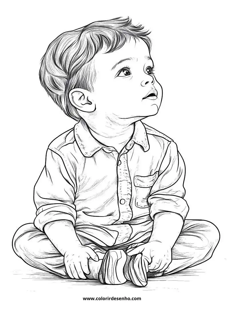 Baby Coloring Pages 131