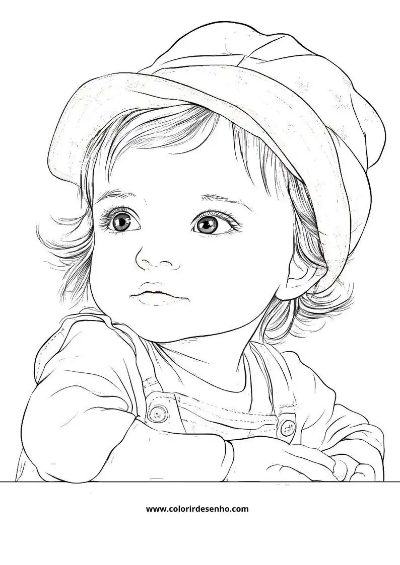 Baby Coloring Pages 134