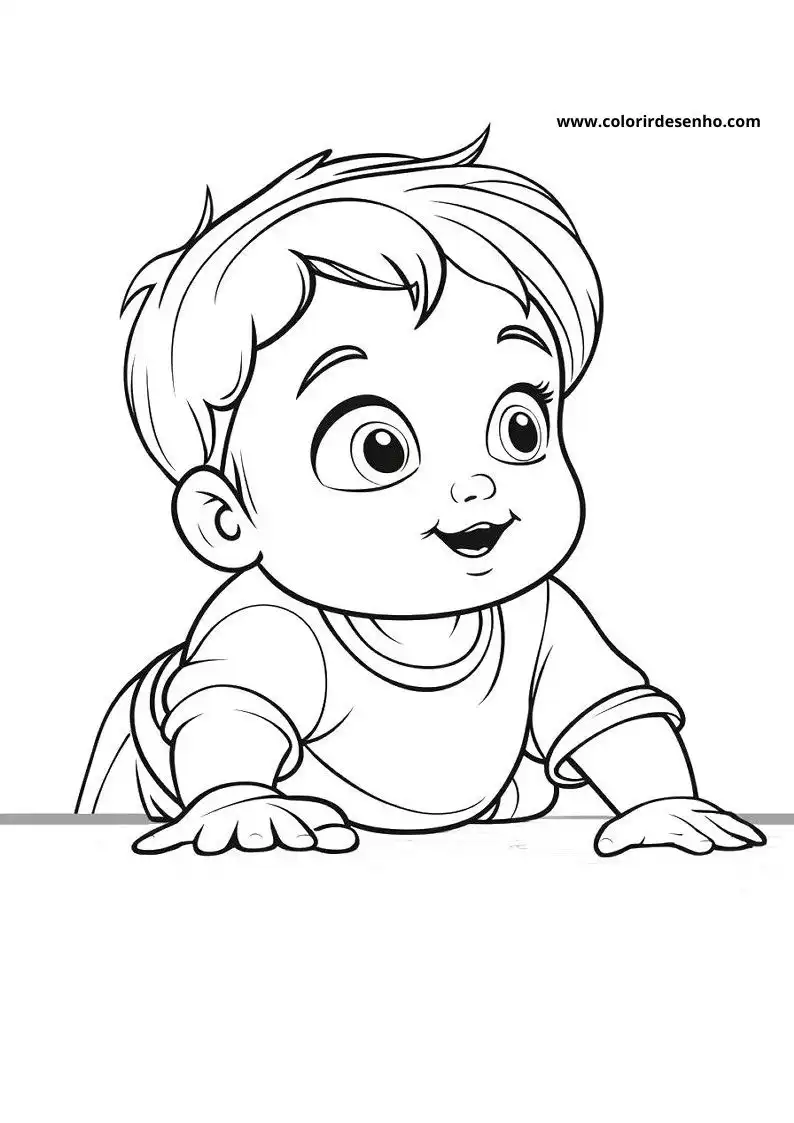 Baby Coloring Pages 138