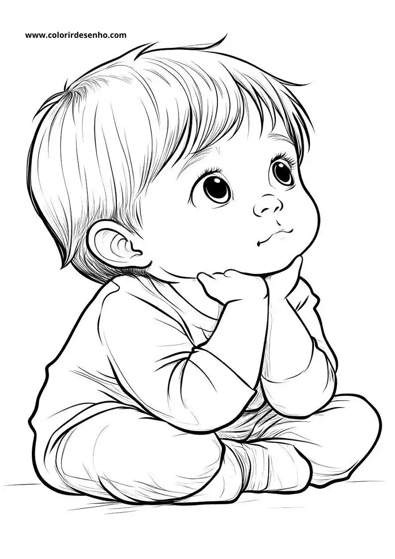 Baby Coloring Pages 146