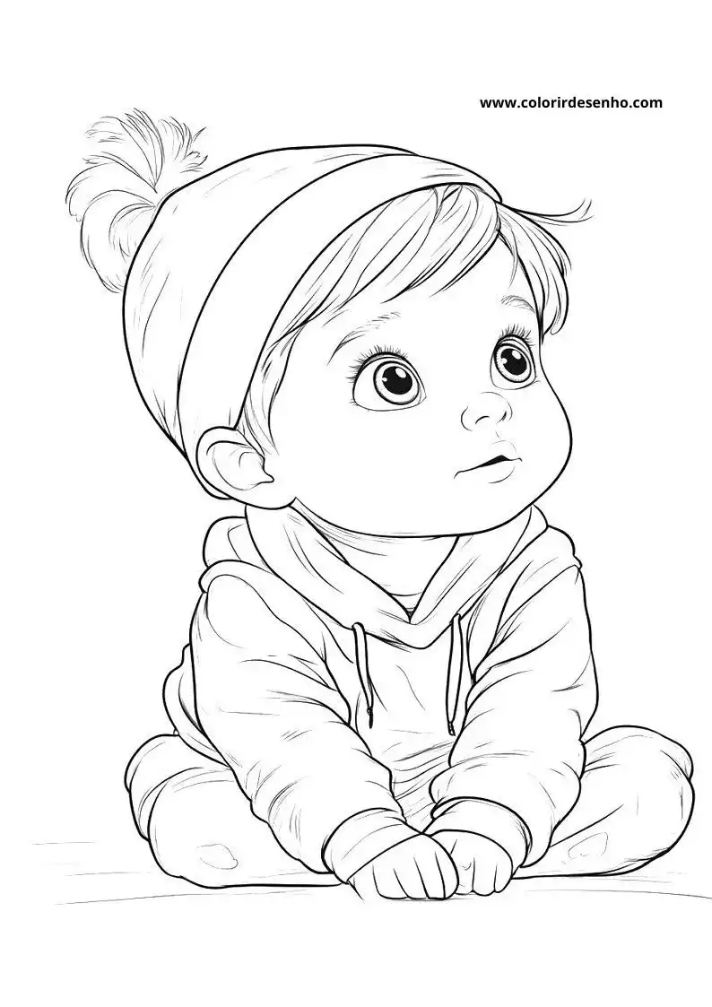 Baby Coloring Pages 160