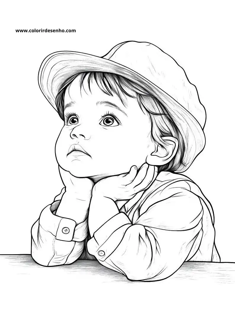 Baby Coloring Pages 84