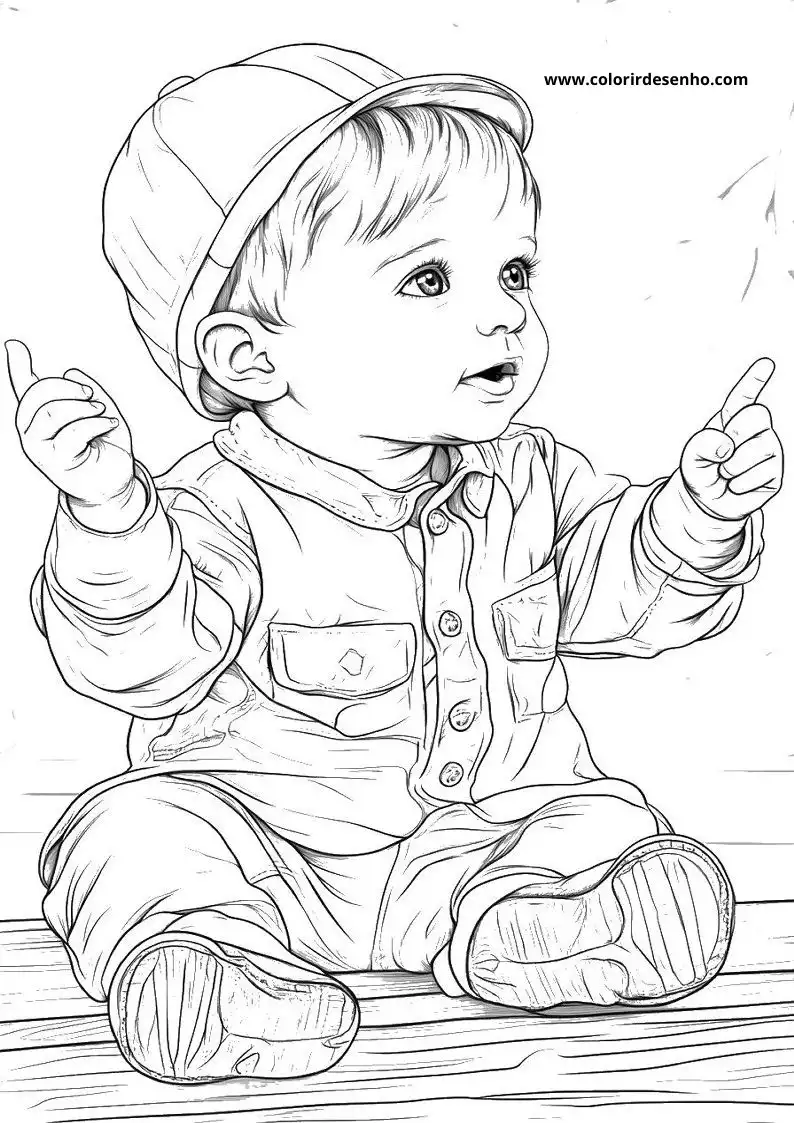 Baby Coloring Pages 86