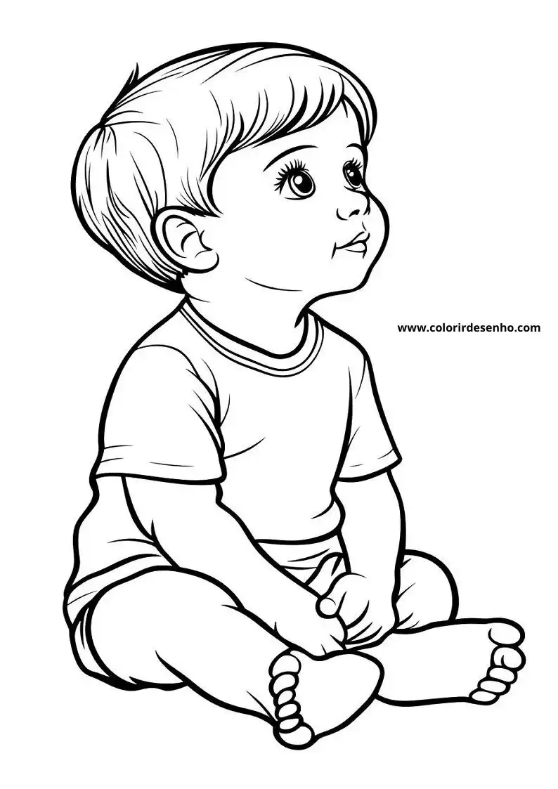 Baby Coloring Pages 90