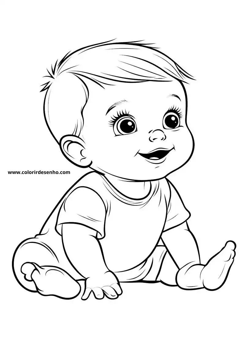 Baby Coloring Pages 91