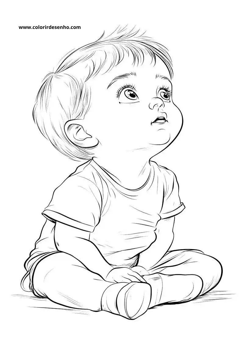 Baby Coloring Pages 99