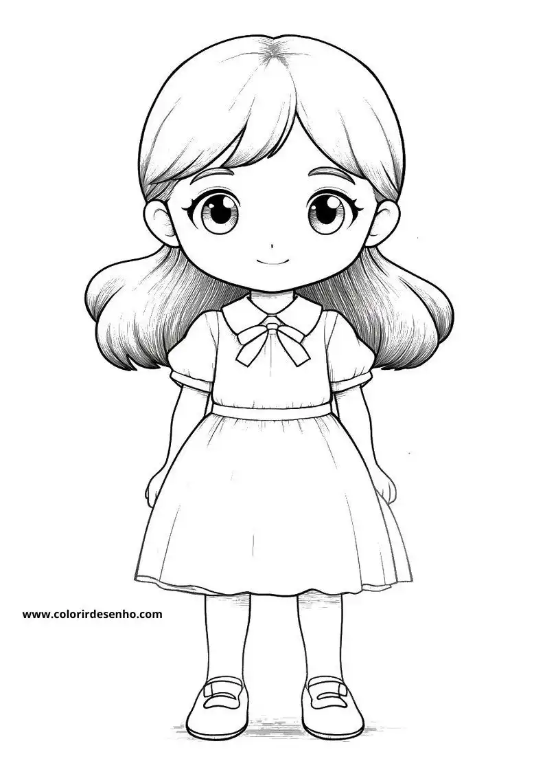 Doll Coloring Pages 106