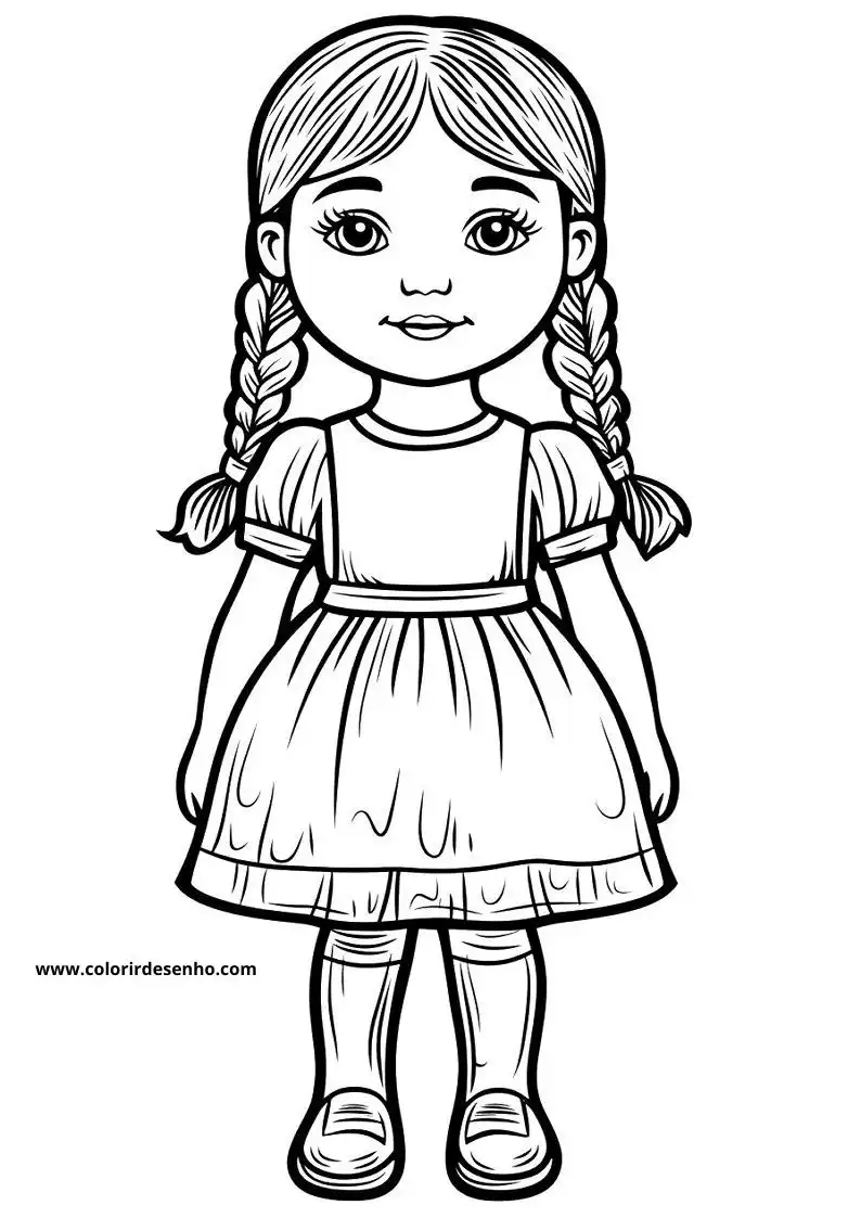 Doll Coloring Pages 116