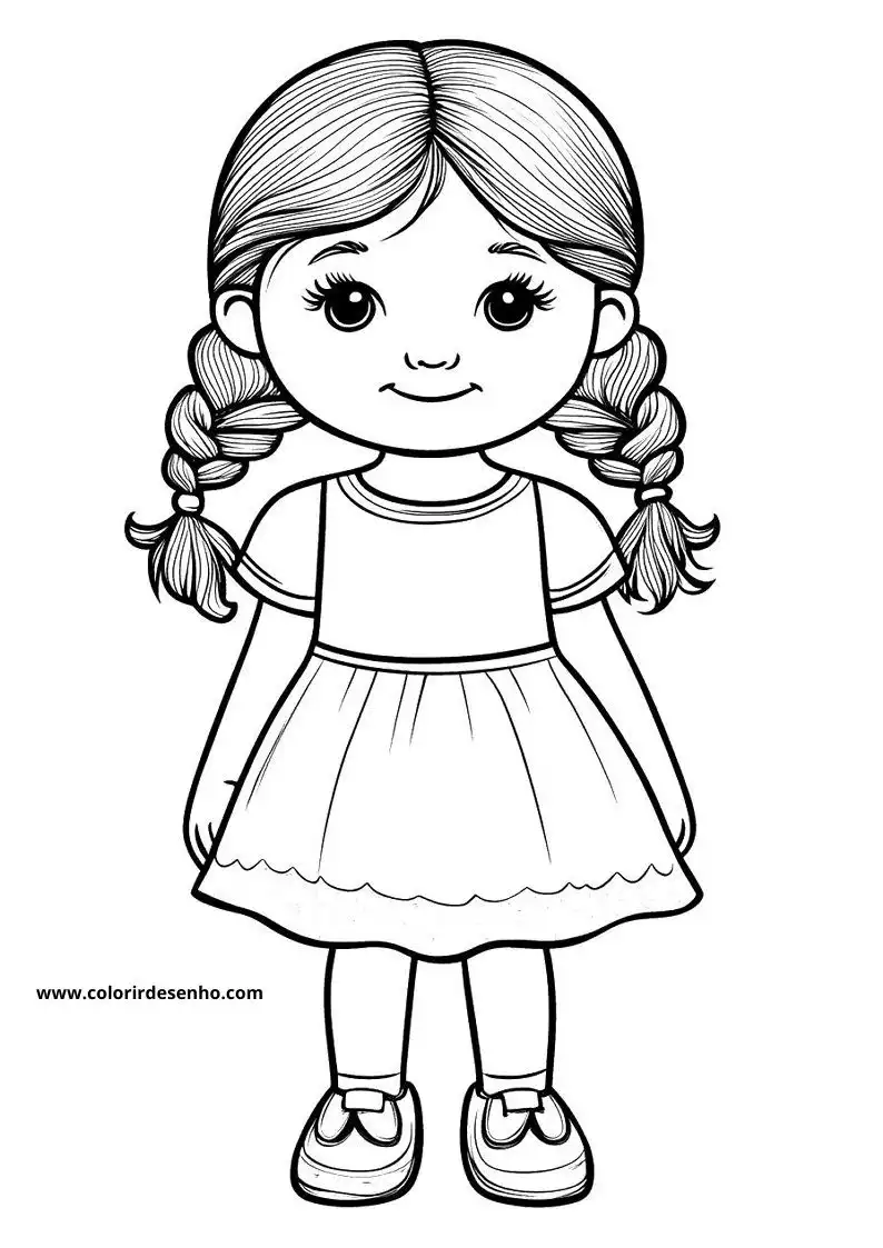 Doll Coloring Pages 118