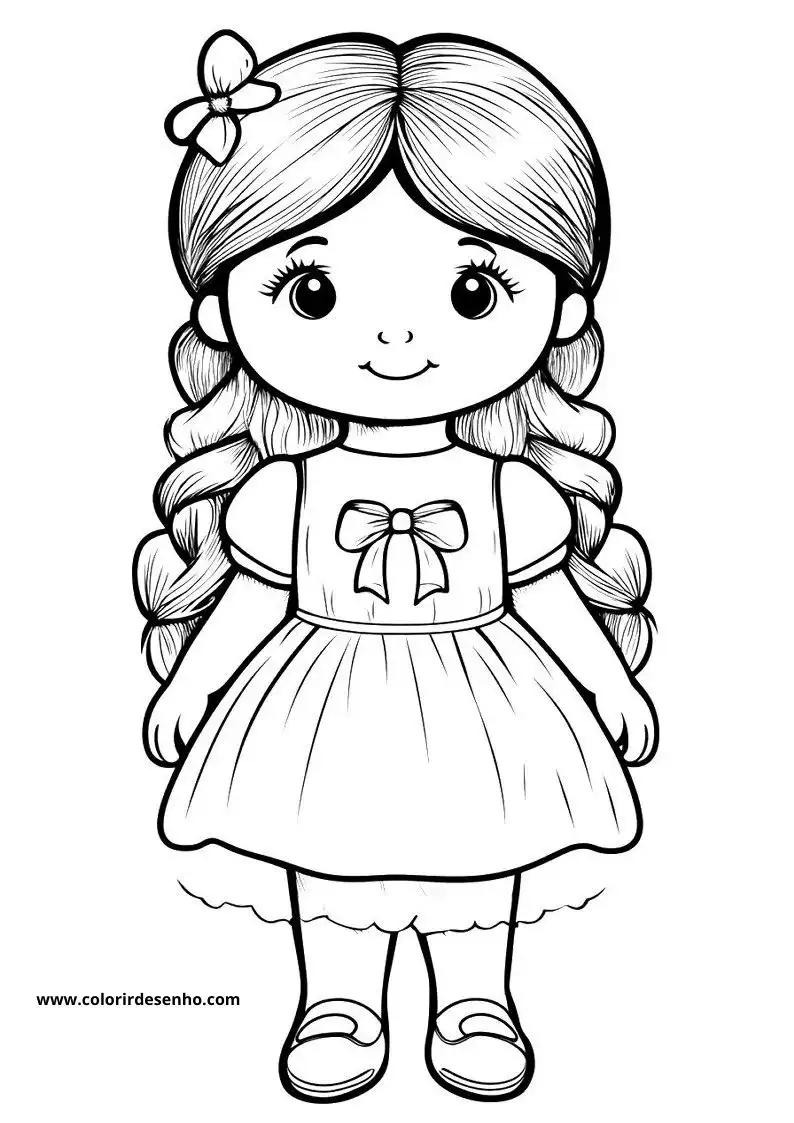 Doll Coloring Pages 119