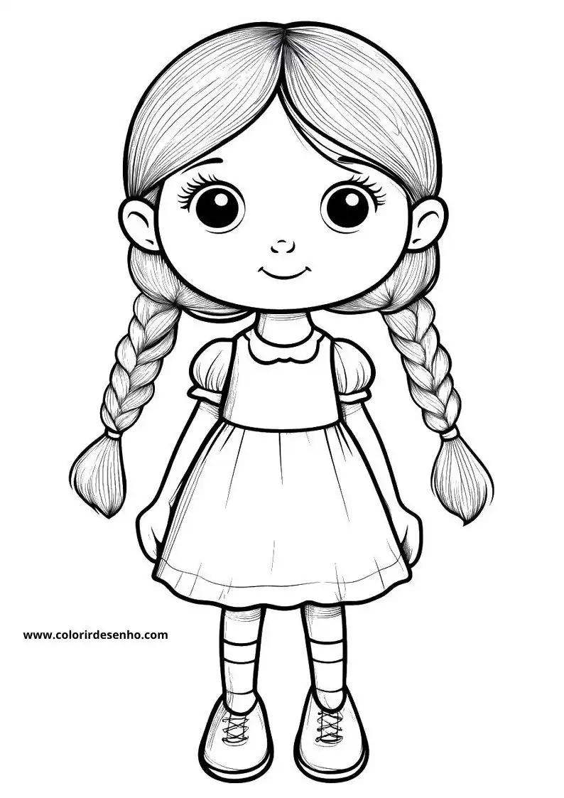 Doll Coloring Pages 120