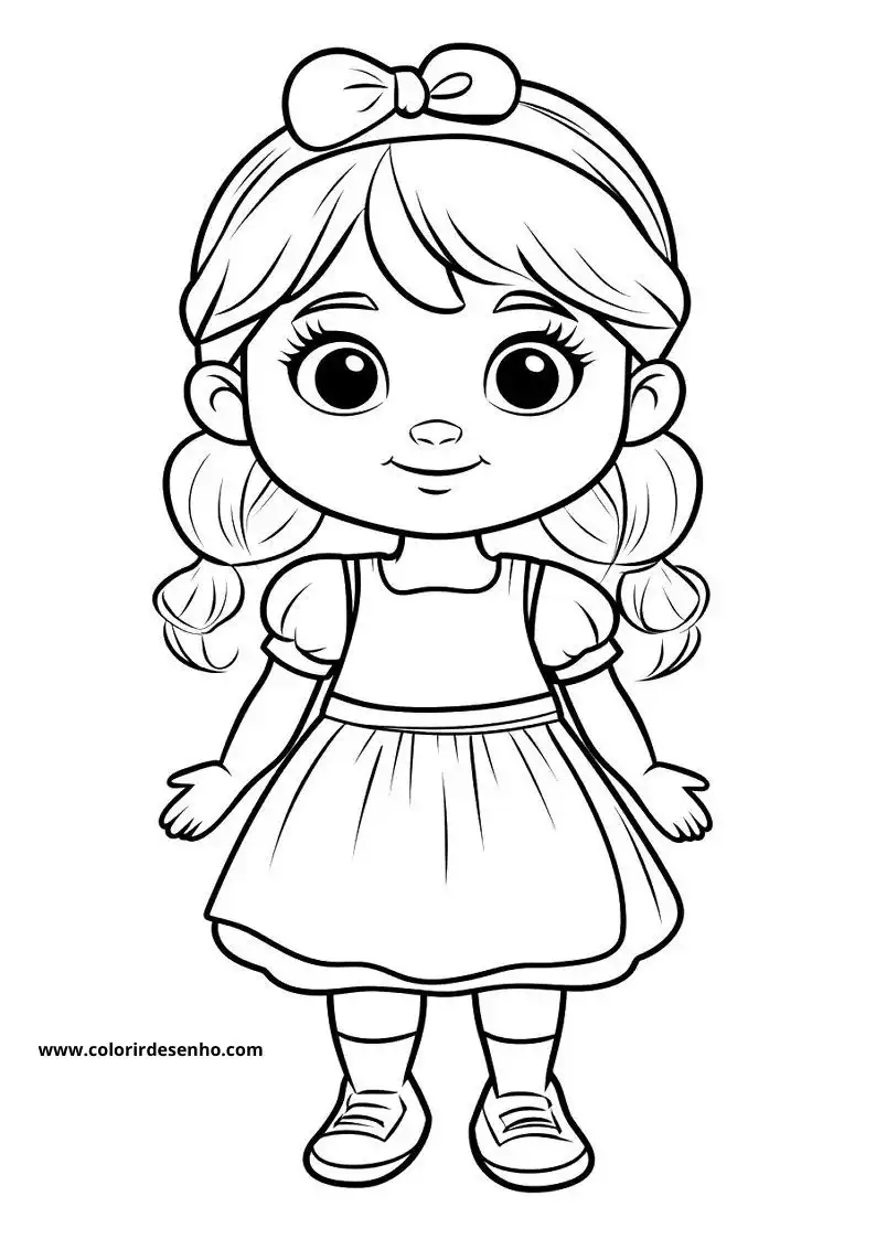 Doll Coloring Pages 126