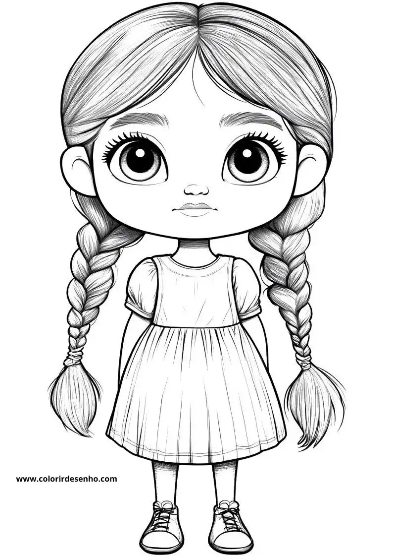 Doll Coloring Pages 132