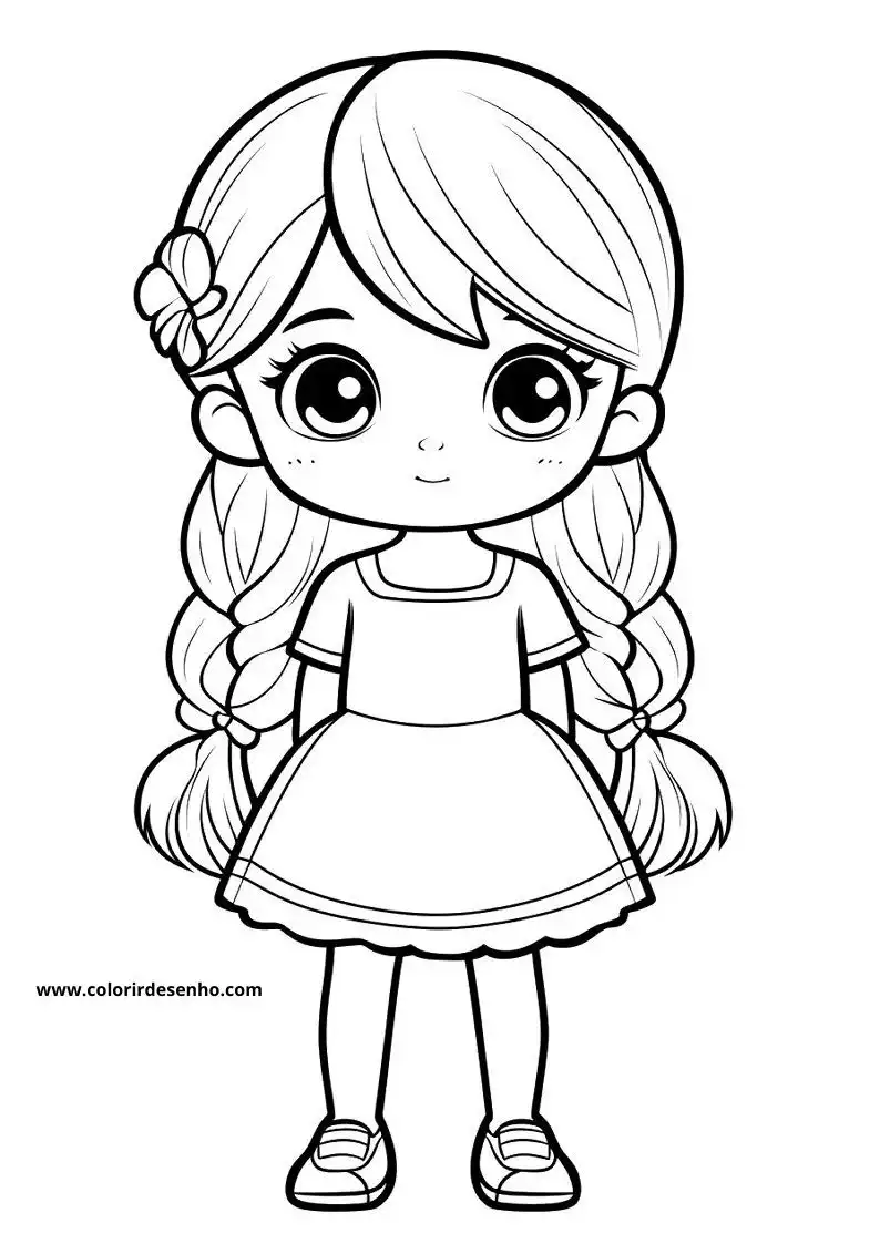 Doll Coloring Pages 135