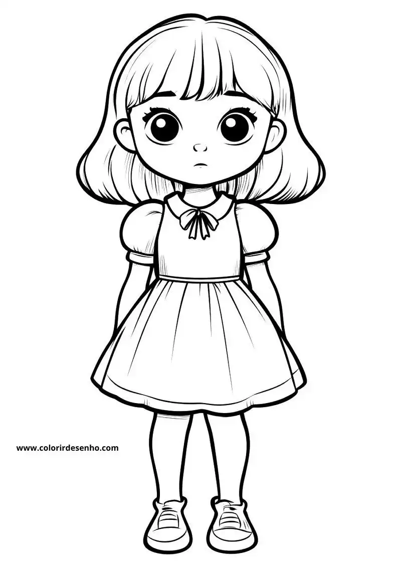 Doll Coloring Pages 137