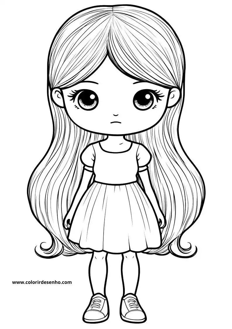 Doll Coloring Pages 138