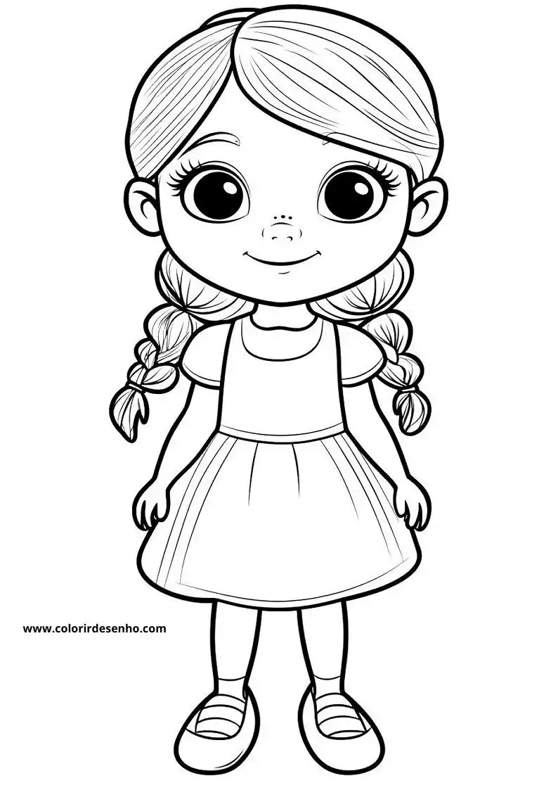 Doll Coloring Pages 140