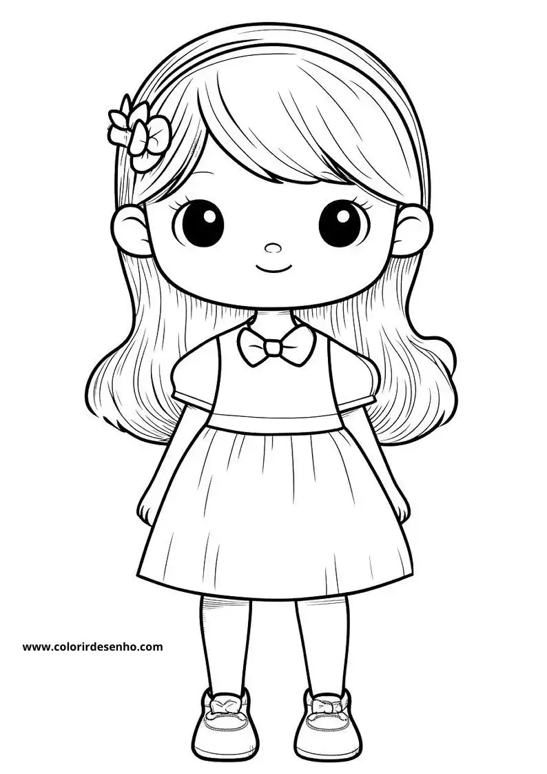 Doll Coloring Pages 144