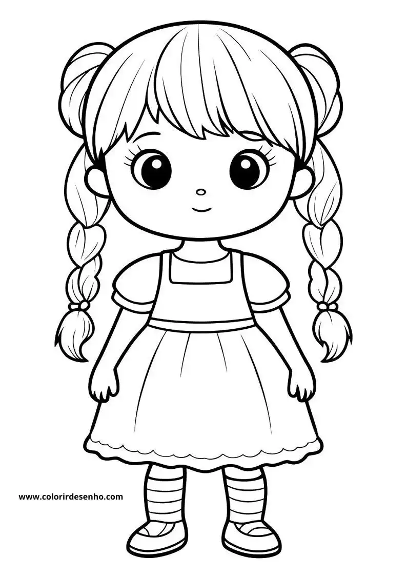 Doll Coloring Pages 145