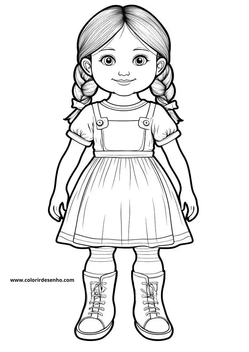 Doll Coloring Pages 148