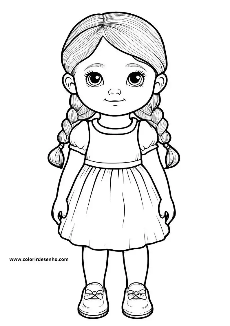 Doll Coloring Pages 149