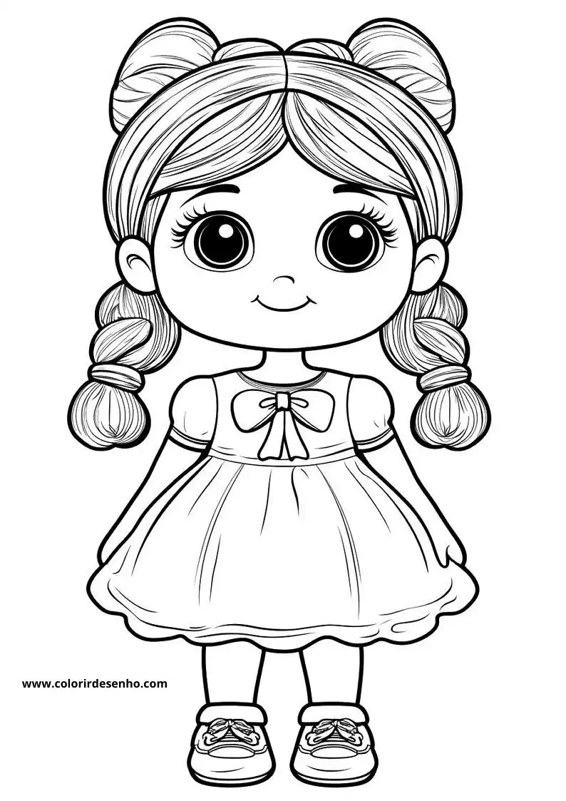 Doll Coloring Pages 150