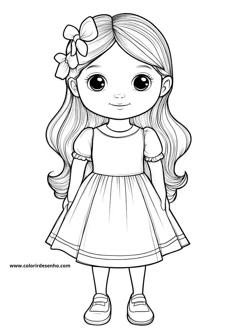 Doll Coloring Pages 78