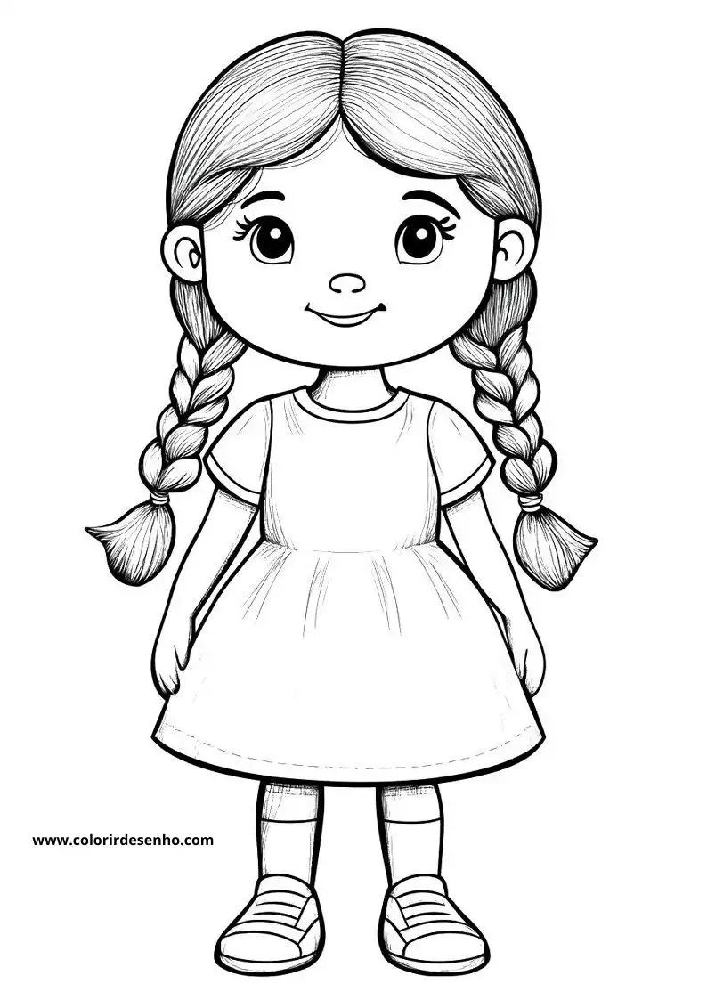 Doll Coloring Pages 82