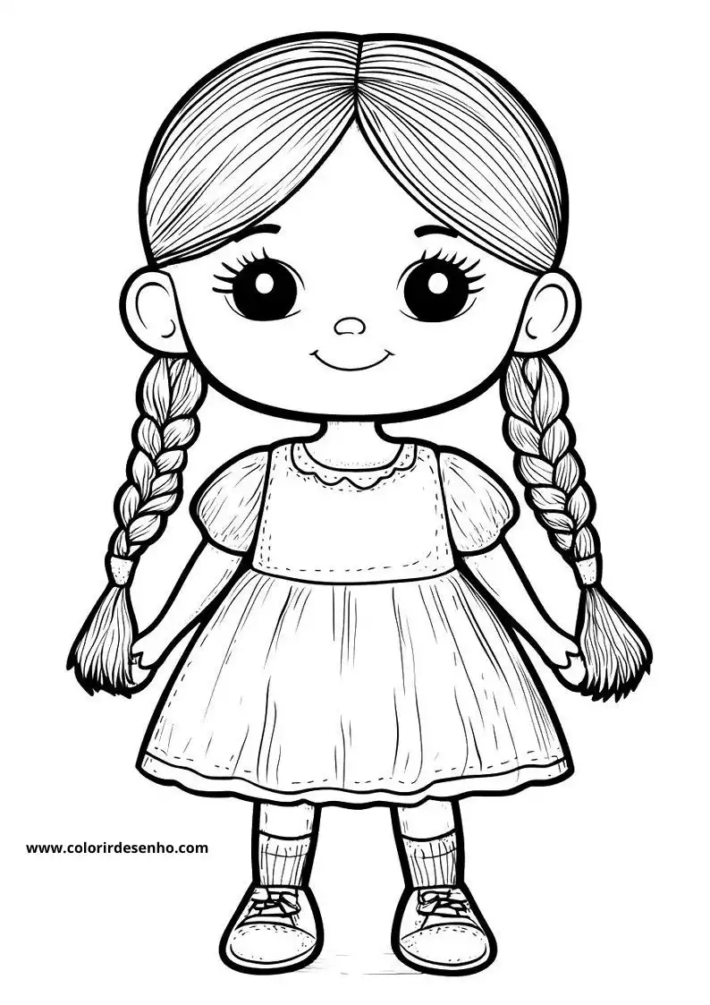 Doll Coloring Pages 83