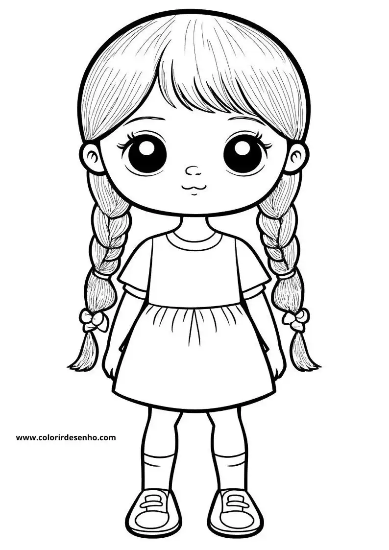 Doll Coloring Pages 87